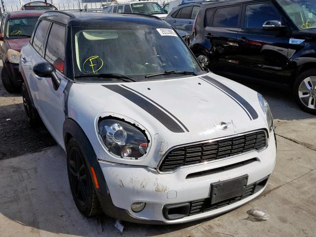 WMWZC3C53DWP20612 - 2013 MINI COOPER S C WHITE photo 1