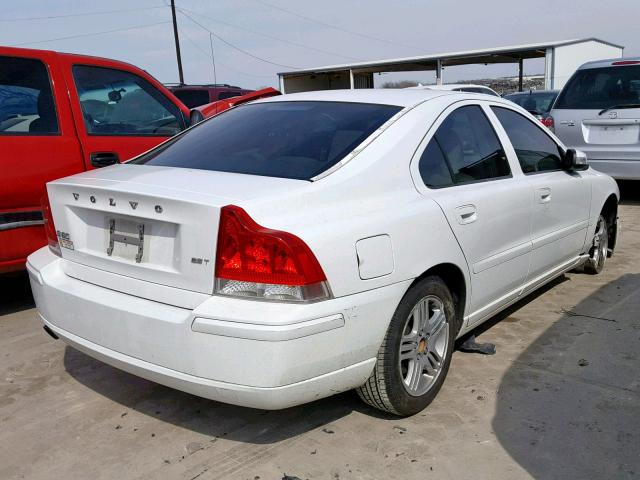 YV1RS592092740985 - 2009 VOLVO S60 2.5T WHITE photo 4