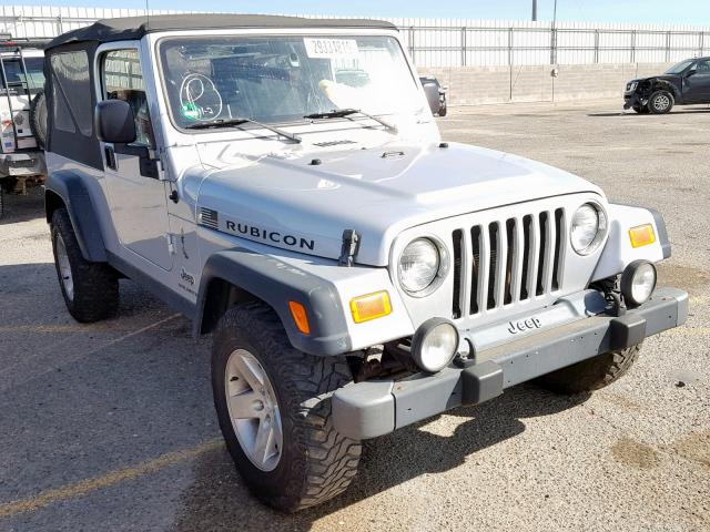 1J4FA64S55P367460 - 2005 JEEP WRANGLER / SILVER photo 1