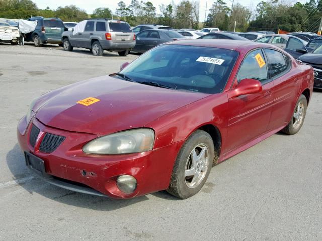 2G2WS542741376268 - 2004 PONTIAC GRAND PRIX 栗色 照片 2
