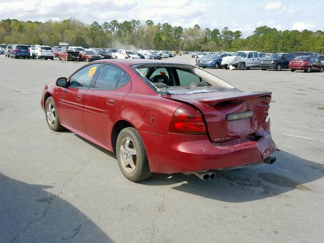 2G2WS542741376268 - 2004 PONTIAC GRAND PRIX 栗色 照片 3