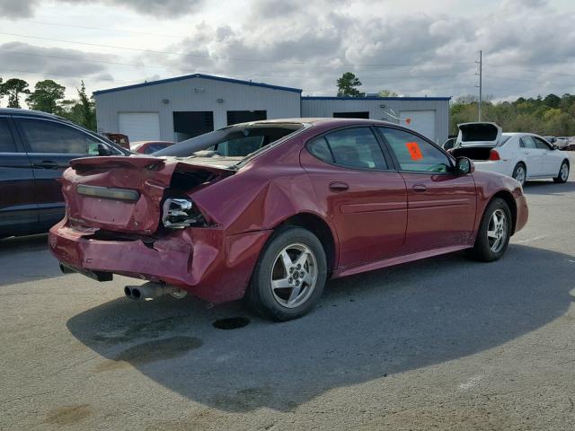 2G2WS542741376268 - 2004 PONTIAC GRAND PRIX 栗色 照片 4