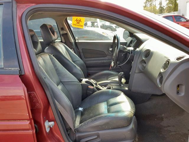 2G2WS542741376268 - 2004 PONTIAC GRAND PRIX 栗色 照片 5