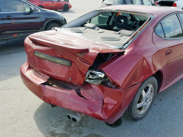 2G2WS542741376268 - 2004 PONTIAC GRAND PRIX 栗色 照片 9