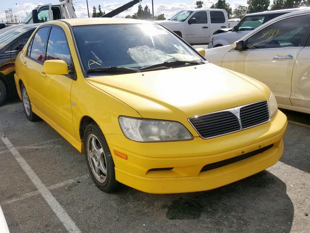 JA3AJ86E33U022363 - 2003 MITSUBISHI LANCER OZ YELLOW photo 1