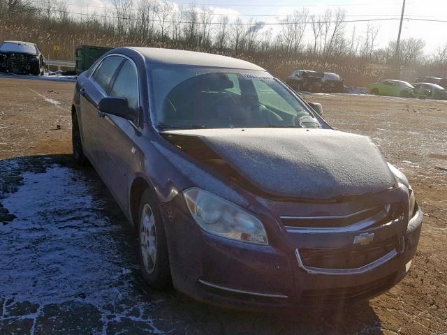 1G1ZG57B984218975 - 2008 CHEVROLET MALIBU LS BLUE photo 1