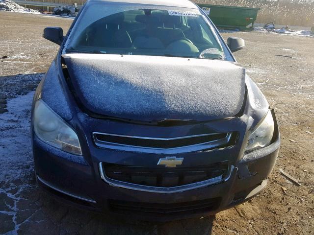1G1ZG57B984218975 - 2008 CHEVROLET MALIBU LS BLUE photo 7