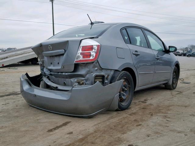 3N1AB61E58L759742 - 2008 NISSAN SENTRA 2.0 GRAY photo 4