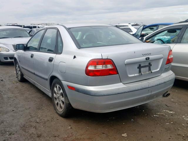 YV1VS295X2F810224 - 2002 VOLVO S40 1.9T SILVER photo 3