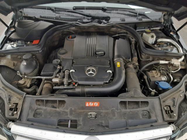 WDDGF4HBXCR214350 - 2012 MERCEDES-BENZ C 250 GRAY photo 7