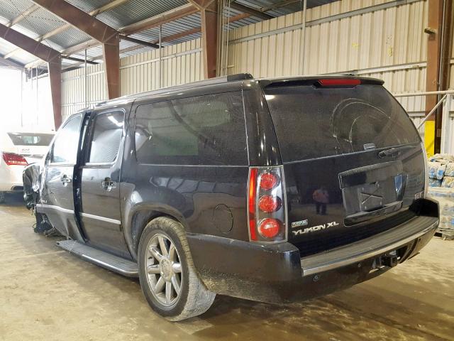 1GKS1MEF2BR279514 - 2011 GMC YUKON XL D BLACK photo 3