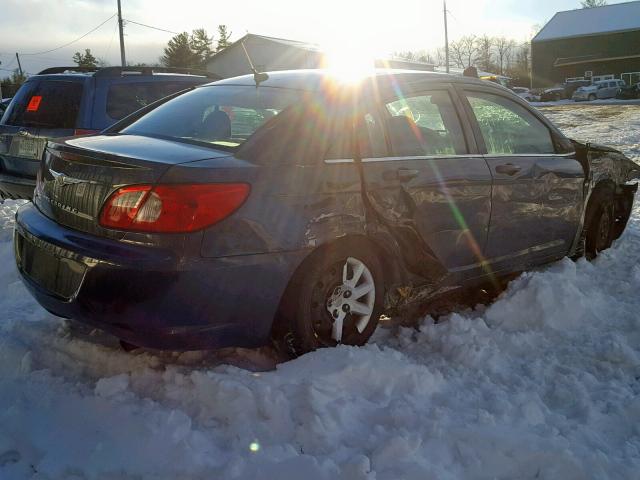 1C3LC46K38N265163 - 2008 CHRYSLER SEBRING LX BLUE photo 4