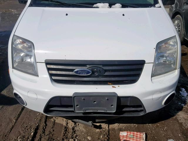 NM0LS7DN4DT144092 - 2013 FORD TRANSIT CO WHITE photo 9