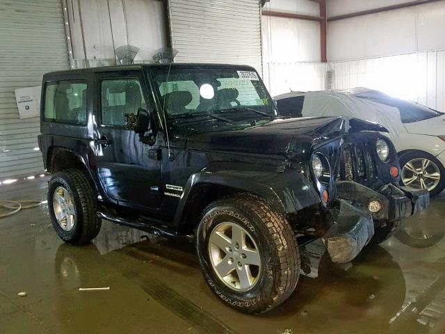 1C4AJWAG2DL623866 - 2013 JEEP WRANGLER S BLACK photo 1