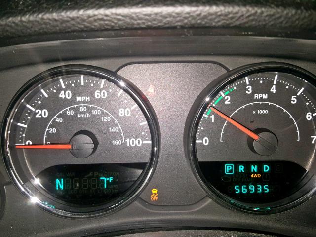 1C4AJWAG2DL623866 - 2013 JEEP WRANGLER S BLACK photo 8