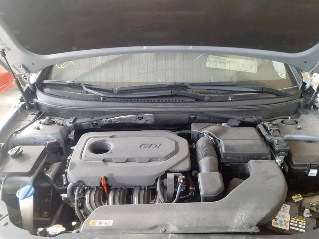 5NPE34AF2HH578753 - 2017 HYUNDAI SONATA SPO GRAY photo 7