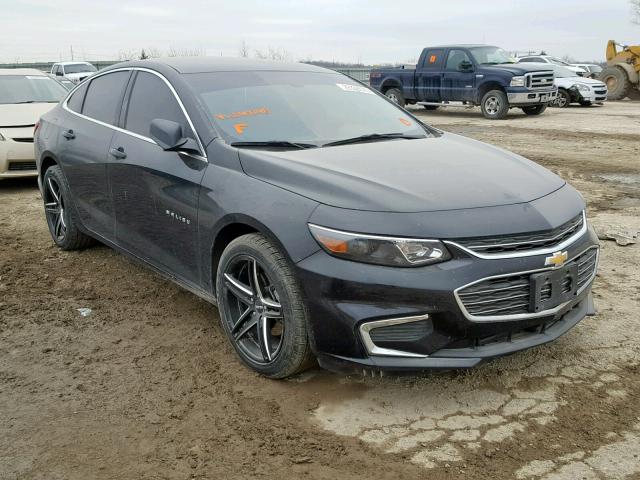 1G1ZB5ST7HF240248 - 2017 CHEVROLET MALIBU LS BLACK photo 1