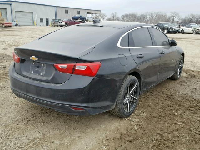 1G1ZB5ST7HF240248 - 2017 CHEVROLET MALIBU LS BLACK photo 4