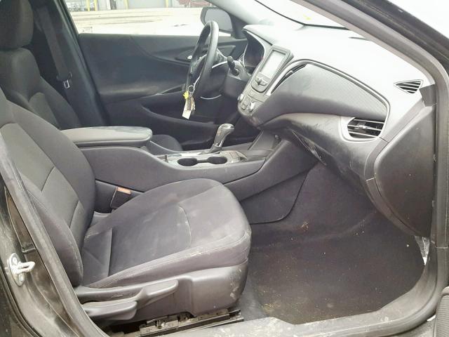 1G1ZB5ST7HF240248 - 2017 CHEVROLET MALIBU LS BLACK photo 5