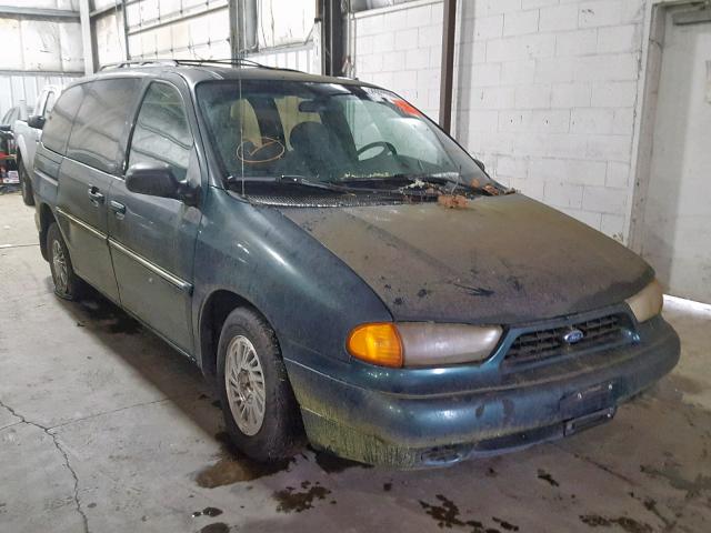 2FMDA5141WBB60808 - 1998 FORD WINDSTAR W GREEN photo 1