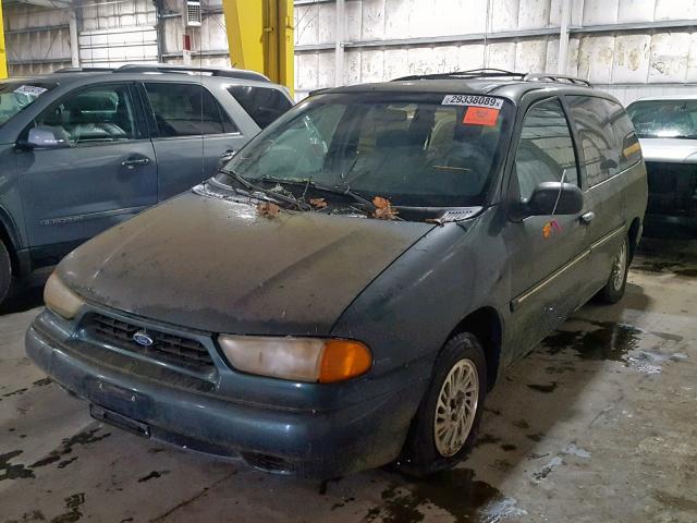 2FMDA5141WBB60808 - 1998 FORD WINDSTAR W GREEN photo 2