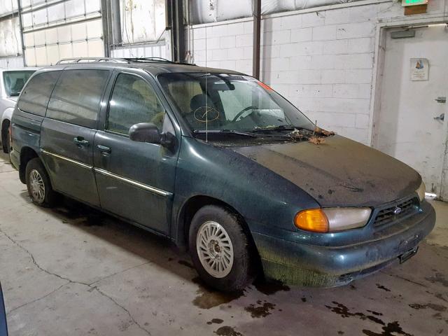 2FMDA5141WBB60808 - 1998 FORD WINDSTAR W GREEN photo 9