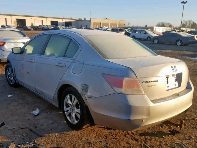 1HGCP26468A017973 - 2008 HONDA ACCORD LXP SILVER photo 3