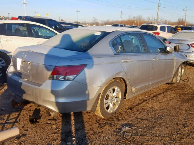 1HGCP26468A017973 - 2008 HONDA ACCORD LXP SILVER photo 4