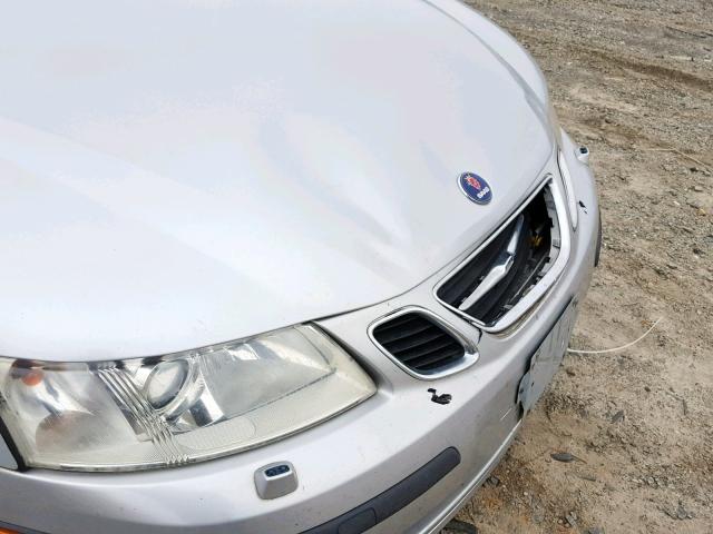 YS3FD79Y146018065 - 2004 SAAB 9-3 ARC SILVER photo 9