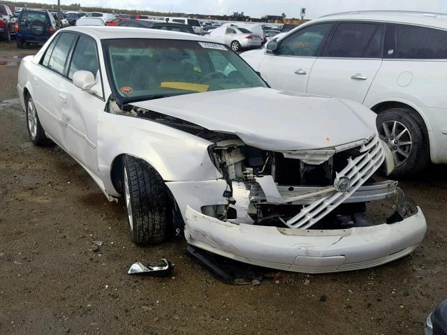 1G6KF57934U174509 - 2004 CADILLAC DEVILLE DT WHITE photo 1