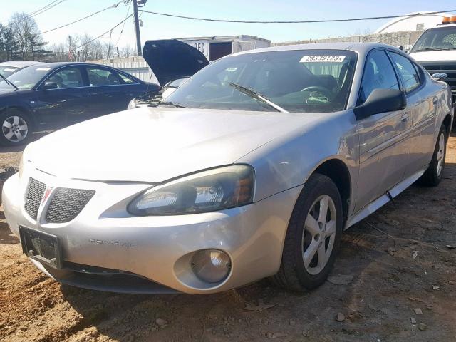2G2WP552061287905 - 2006 PONTIAC GRAND PRIX SILVER photo 2