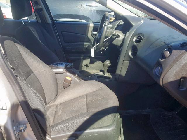 2G2WP552061287905 - 2006 PONTIAC GRAND PRIX SILVER photo 5