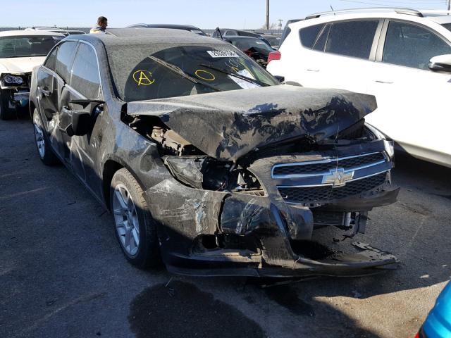 1G11C5SAXDU120894 - 2013 CHEVROLET MALIBU 1LT BLACK photo 1