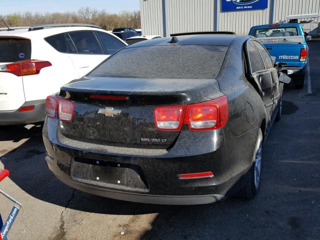 1G11C5SAXDU120894 - 2013 CHEVROLET MALIBU 1LT BLACK photo 4