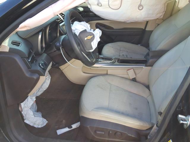 1G11C5SAXDU120894 - 2013 CHEVROLET MALIBU 1LT BLACK photo 5