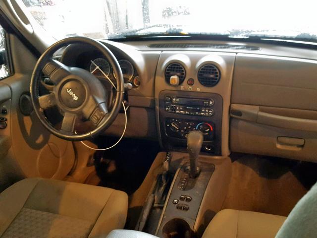 1J4GL48565W610299 - 2005 JEEP LIBERTY SP GRAY photo 10