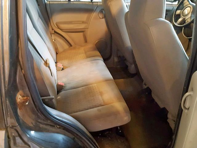1J4GL48565W610299 - 2005 JEEP LIBERTY SP GRAY photo 6