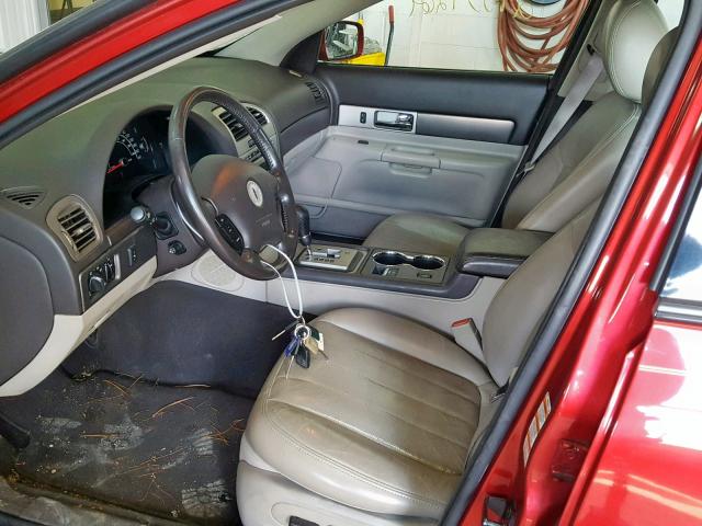 1LNHM87AX3Y701375 - 2003 LINCOLN LS MAROON photo 5