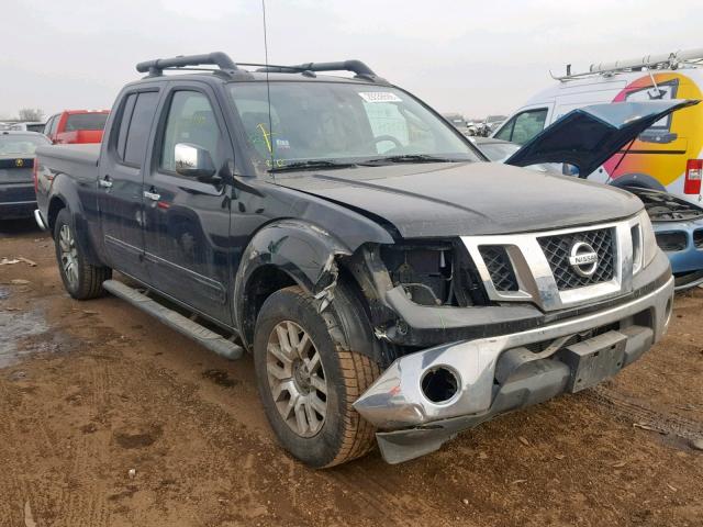 1N6AD0FRXAC431747 - 2010 NISSAN FRONTIER C BLACK photo 1