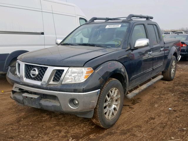 1N6AD0FRXAC431747 - 2010 NISSAN FRONTIER C BLACK photo 2