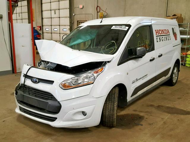 NM0LS7F70E1145705 - 2014 FORD TRANSIT CO WHITE photo 2