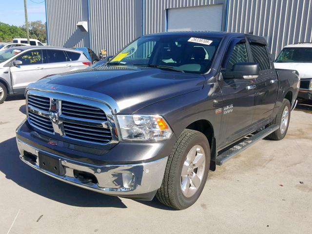 1C6RR7LT4HS796917 - 2017 RAM 1500 SLT GRAY photo 2