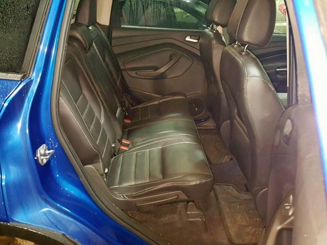 1FMCU9J92HUE67018 - 2017 FORD ESCAPE TIT BLUE photo 6