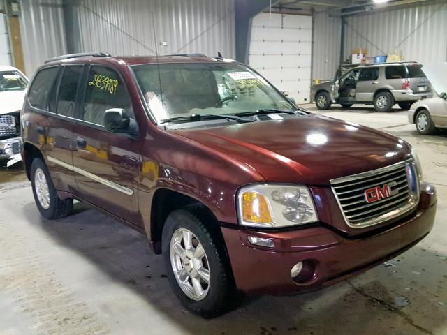 1GKDT13S972144211 - 2007 GMC ENVOY BURGUNDY photo 1