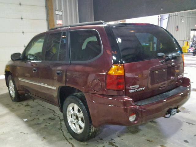 1GKDT13S972144211 - 2007 GMC ENVOY BURGUNDY photo 3