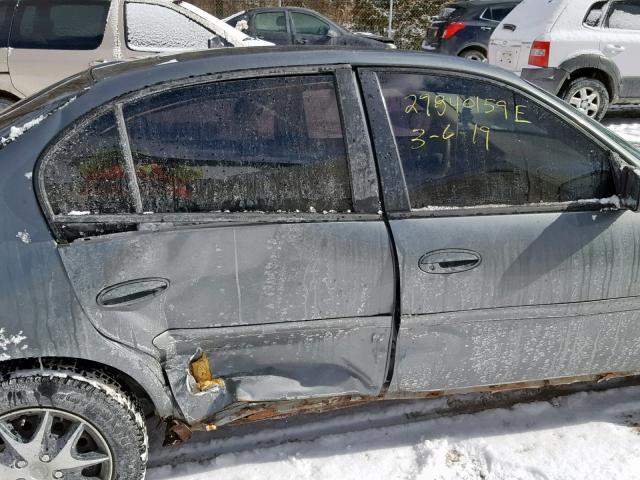 1G1ND52F05M101332 - 2005 CHEVROLET CLASSIC GRAY photo 10