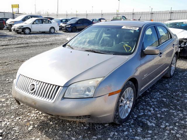 3MEHM08Z18R666787 - 2008 MERCURY MILAN PREM GRAY photo 2