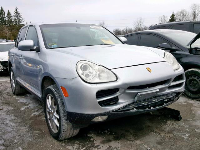 WP1AB29P14LA70359 - 2004 PORSCHE CAYENNE S SILVER photo 1