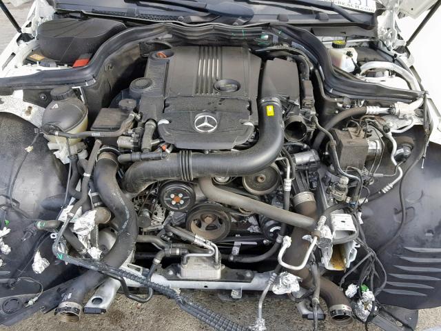 WDDGJ4HB3EG196741 - 2014 MERCEDES-BENZ C 250 WHITE photo 7