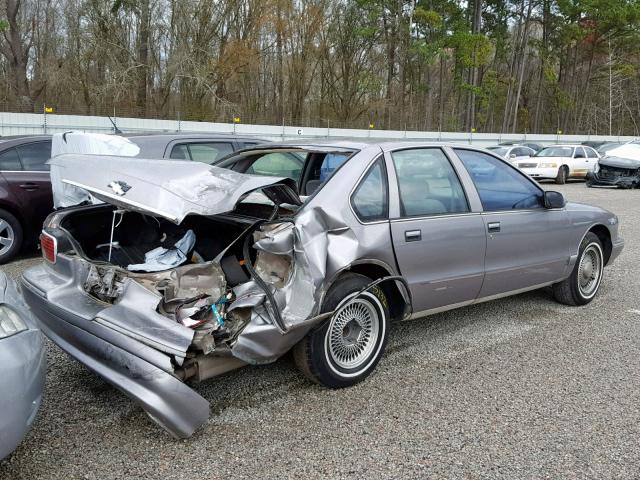 1G1BL52W4SR125458 - 1995 CHEVROLET CAPRICE CL GRAY photo 4